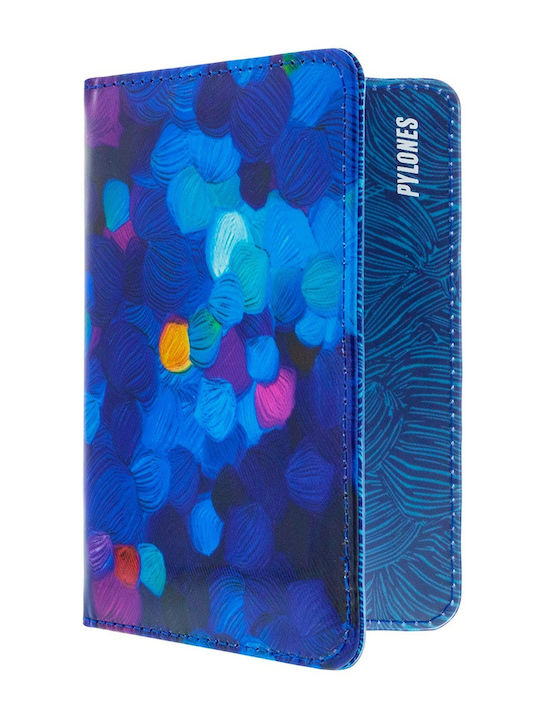 Pylones Identität Reisepass Brieftasche Passhülle Reise Blaue Palette