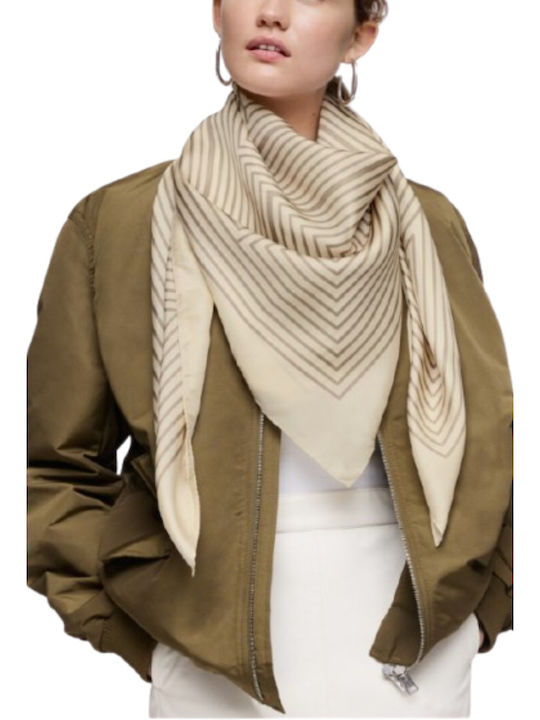 Tous Women's Silk Scarf Beige