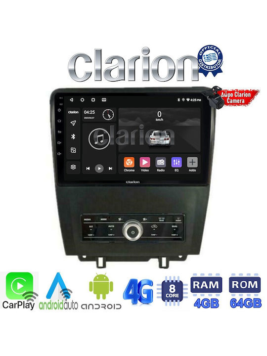 Clarion Sistem Audio Auto pentru Ford Margine 2015 (Bluetooth/USB/WiFi/GPS/Apple-Carplay/Android-Auto)