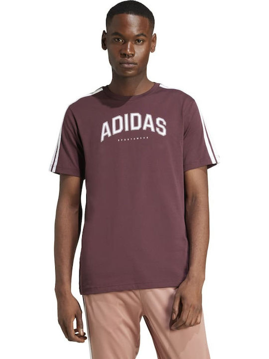 adidas Graphic Tee T-shirt Μπορντό