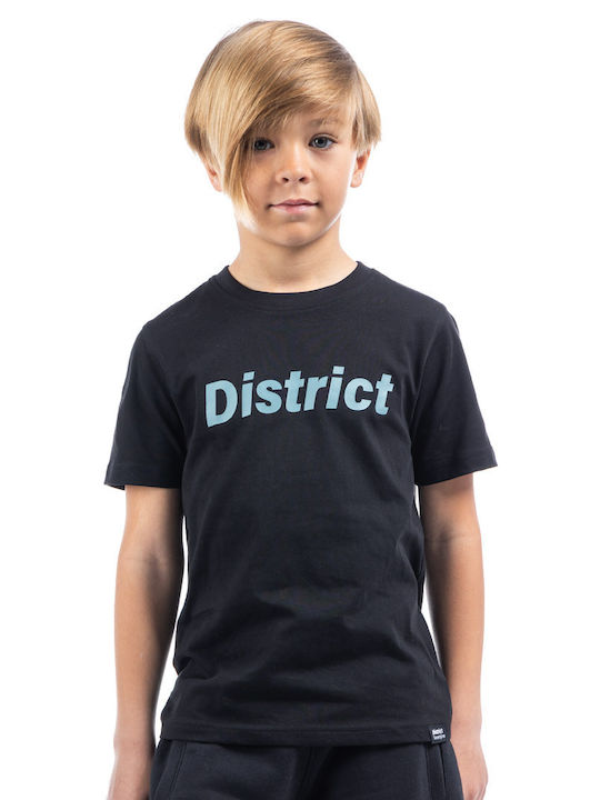 District75 Детска тениска Черно