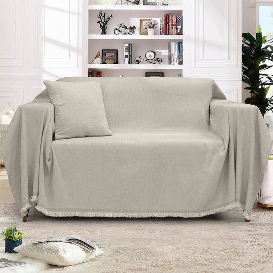 Lino Home Valio Τριθέσιου Καναπέ Π180xΜ300cm L.grey Lino Home Valio Τριθέσιου Καναπέ Π180xΜ300cm L.grey