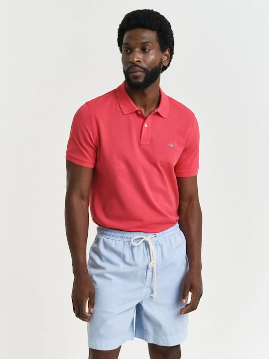 Gant Polo Kurzarmbluse Coral