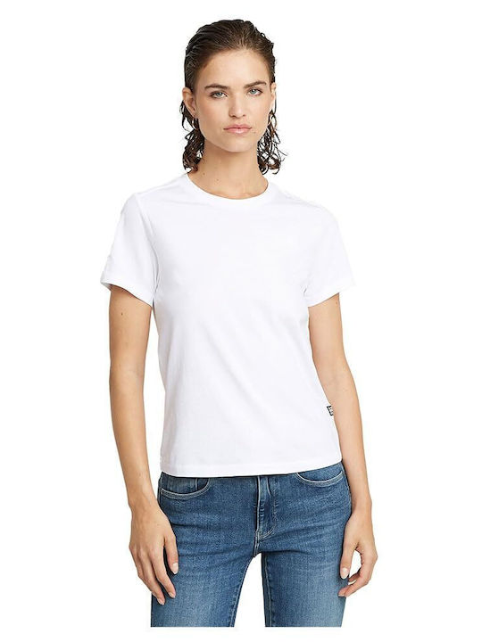 Nifous Γυναικείο Αθλητικό T-shirt Λευκό