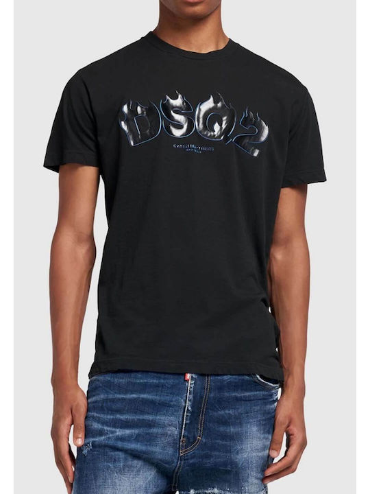 Dsquared2 T-shirt Μαυρο