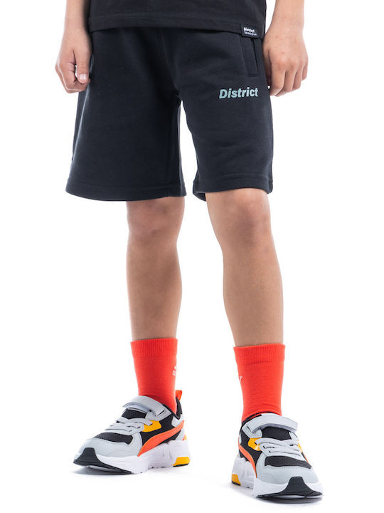 District75 Kids' Shorts/Bermudas Fabric Black District75 Kids' Shorts/Bermudas Fabric Black