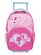 Barbie Ученическа Раница Куфар Детска Градина Многоцветна 24 x 12 x 36см
