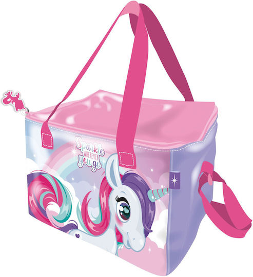 Unicorn School Insulated Hand Lunch Bag 5lt Unicorns x 15 x