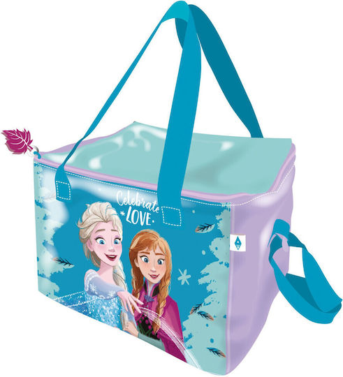 Disney Frozen School Insulated Shoulder Lunch Bag 5lt Multicolour Frozen 16.5 x 15 x 22.5cm
