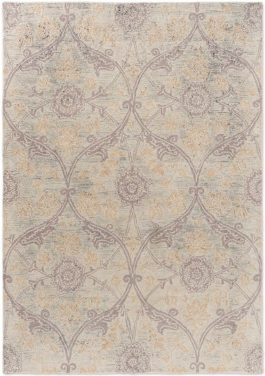Laura Ashley Endale Soft Lucrat manual Covor Rectangular Bej