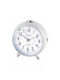 Vedette Silent Tabletop Clock LED with Alarm Clock White