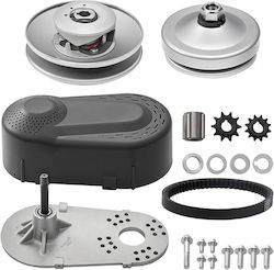 Vevor 2000 Rpm Transmission Clutch Durable Engine Clutch 2-8 Hp Rubber Belt Vevor 2000 Rpm Transmission Clutch Durable Engine Clutch 2-8 Hp Rubber Belt