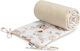 Sensillo Crib Bumpers Classic Inside Beige 30x180cm