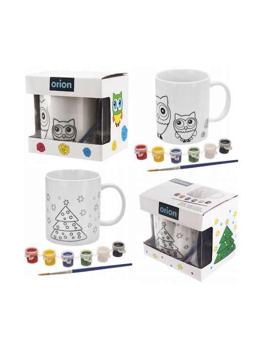 Painting Mug Paints 350ml Christmas Tree + Painting Mug Paints 330ml