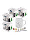 Painting Mug Paints 350ml Christmas Tree 4 Pieces