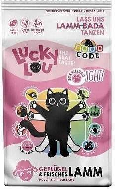 Lucky Lou Cat Dry Food with Poultry / Lamb 3kg
