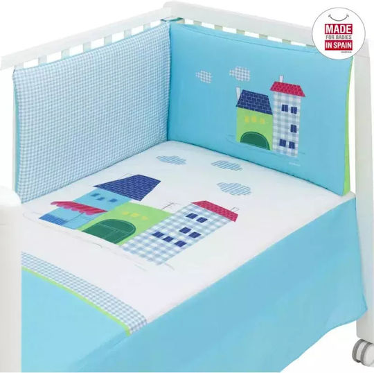 Cambrass Kinderbettdecken Hellblau 60x120cm 34483