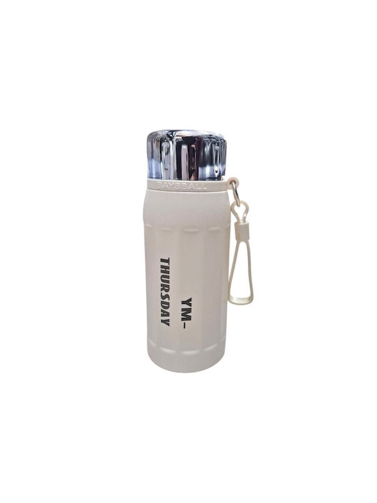 Water Bottle 650ml White / White