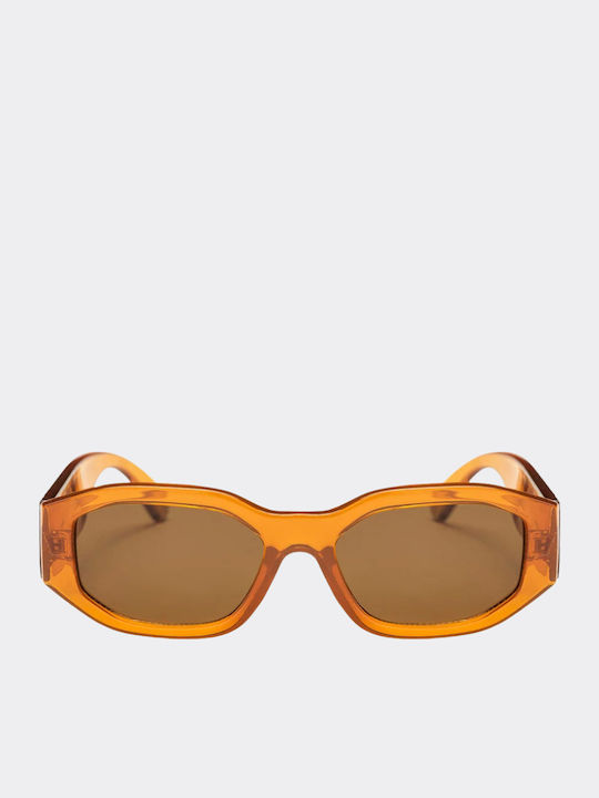 Chpo Brooklyn Unisex Γυαλιά Ηλίου με Πορτοκαλί ...