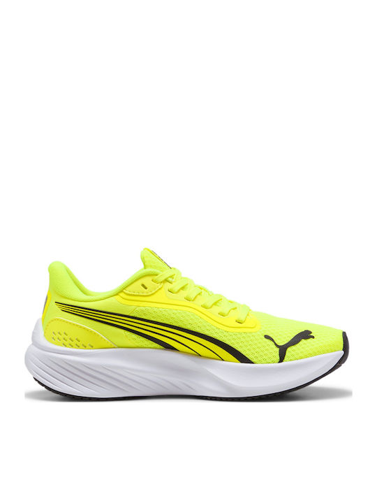 Lite Jr Kids Sports Shoes Running with Laces Yellow