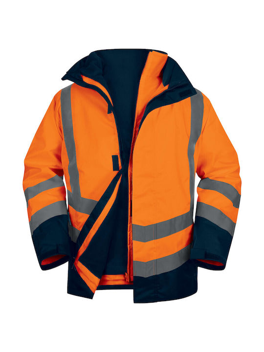Delta Plus Arbeitsjacke Orange