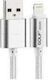 Golf USB-A to Lightning Cable Ασημί 7340