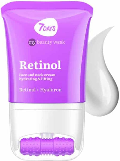 7DAYS Retinol Hydra & Lift 24ωρη Ενυδατική & Αντιγηραντική Κρέμα Προσώπου Ημέρας με Ρετινόλη & Υαλουρονικό Οξύ 80ml