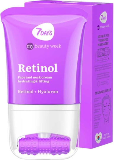 Retinol Хидра И Лифт 24 Часова Хидратираща И Противостарееща Дневен Крем За Лице С Ретинол И Хиалуронова Киселина 80 мл