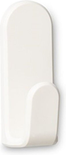 Inofix Wall Hanger Plastic White 6.5x2.5x2.5cm