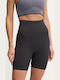 Women's Training Legging Shorts High Waisted Black