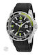 Marea Men's Watch Battery with Black Rubber Strap