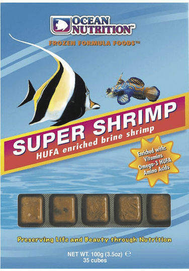 Ocean Nutrition Hufa Enrich Super Shrimp Cube Tray 100g