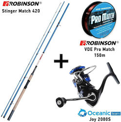 Robinson Stinger Match 420 4.20m με Μηχανισμό Robinson Stinger Match 420 4.20m με Μηχανισμό