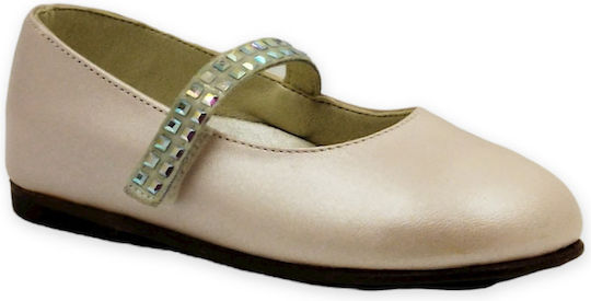 Babywalker Babywalker Christening Shoes for Girls Leather Pink