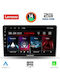 Lenovo Ηχοσύστημα Αυτοκινήτου για Toyota Auris 2007-2012 (Bluetooth/USB/WiFi/GPS/Apple-Carplay/Android-Auto) με Οθόνη Αφής 9"
