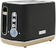 Haden Toaster 2 Slots 815W Black