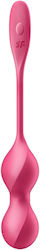 Satisfyer Love Birds 2 Anal Beads with Wireless Functionality and Vibration Medium Flesh