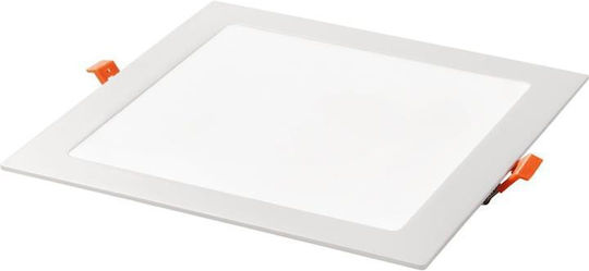 Fan Europe Χωνευτό LED Panel με Ρυθμιζόμενο Λευκό Φως