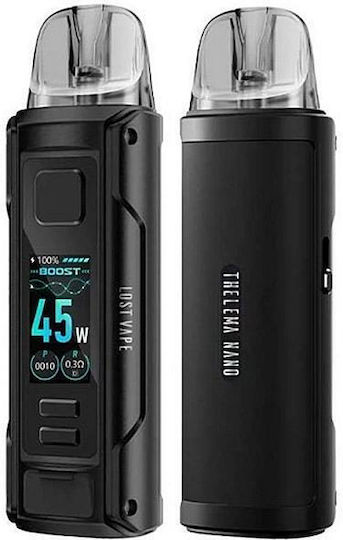 Lost Vape Thelema Nano Комплект капсули с Вградена Батерия среднощно черно