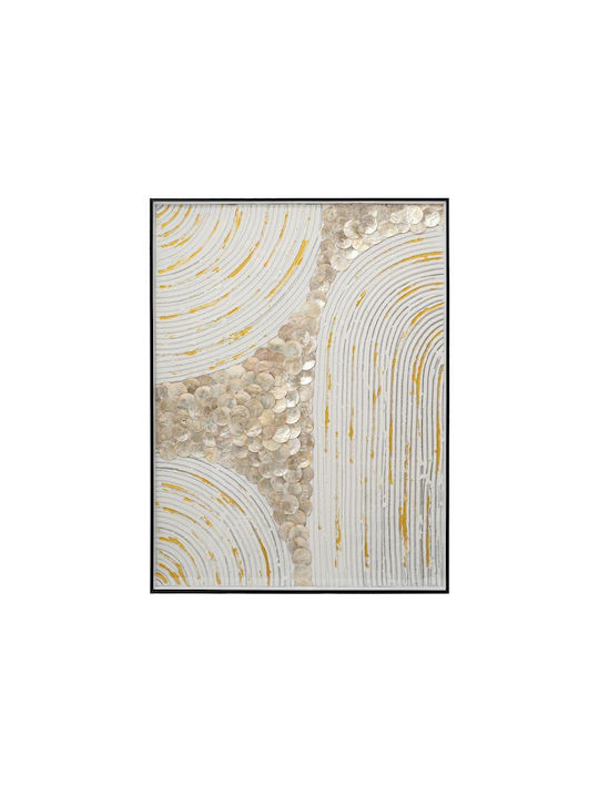 Canvas Painting Shells Fylliana Fl0054 White-Beige 60x80cm Fylliana 374-225-689