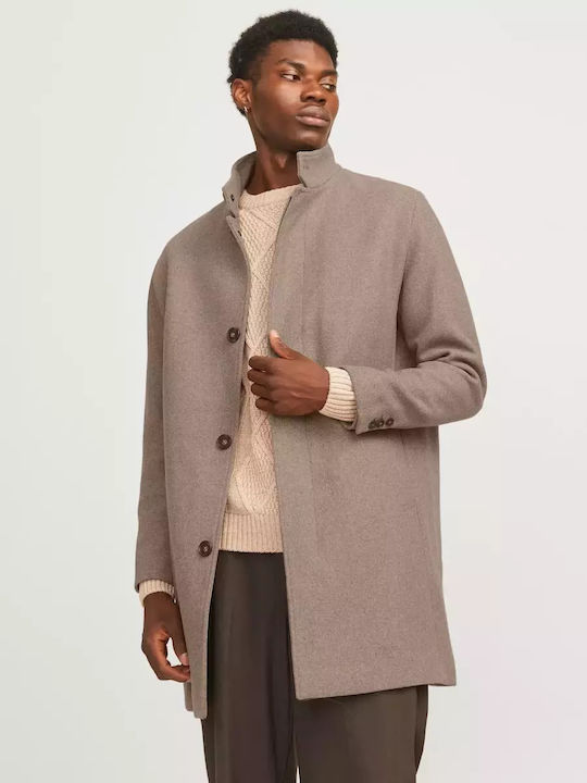 Jack & Jones Men's Coat Greige