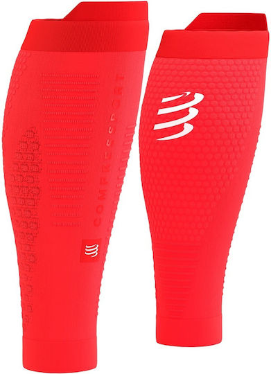 Compressport R2 3.0 Wadenärmel Fluo Rot
