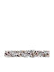 Tzevelion Gummi-Armband Leopard 22mm