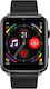 LEM10 Smartwatch mit Herzfrequenzmesser (Schwarz)