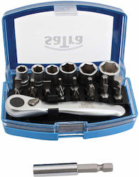 Techman S-R24BS Καστάνια με Καρυδάκια 1\4" 24τμχ
