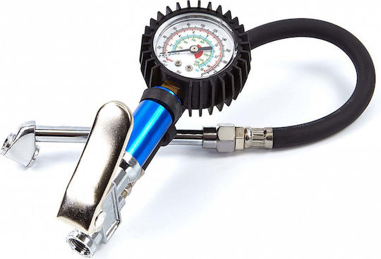 Wheel Inflation Pistol Analog Gauge 0-15bar 0-220psi