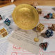 Dungeons&Dragons 24k златен платинен медальон