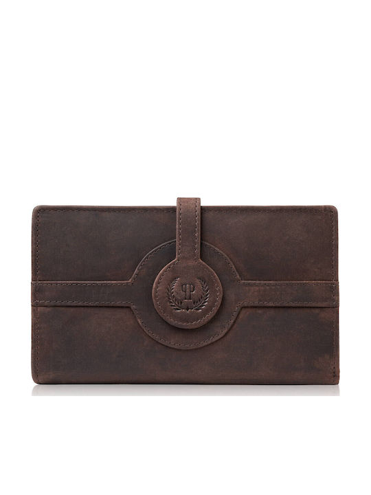 Paolo Peruzzi Large Leather Women's Wallet Clas...