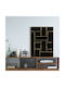 Wall Painting Fb94550 Beige Frame-Black Canvas-Handmade 62x4.5x82cm