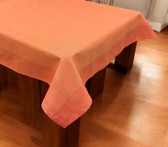 Linea Home Τραπεζομάντηλο Πορτοκαλί 140x140εκ.
